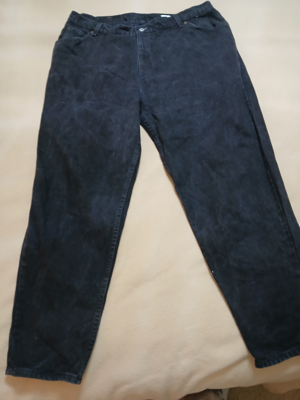 Vintage Orange Tag Made In USA Levi's Relaxed Black Women's Jeans